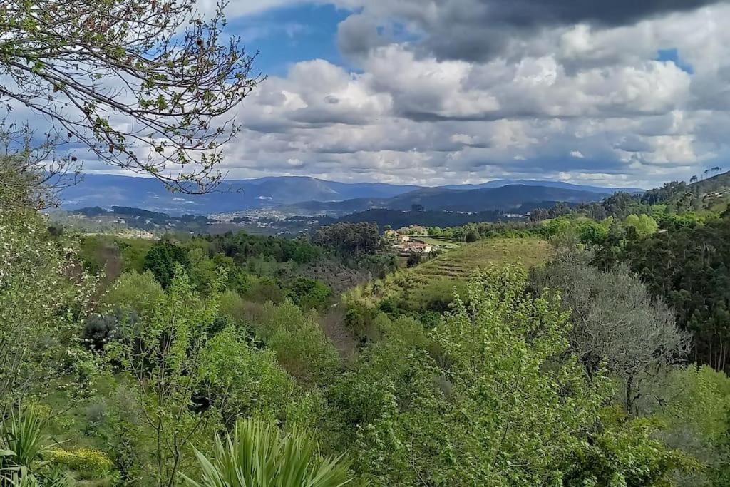 Cabin Quinta Pomar Do Pontido Cabeceiras de Basto Dış mekan fotoğraf